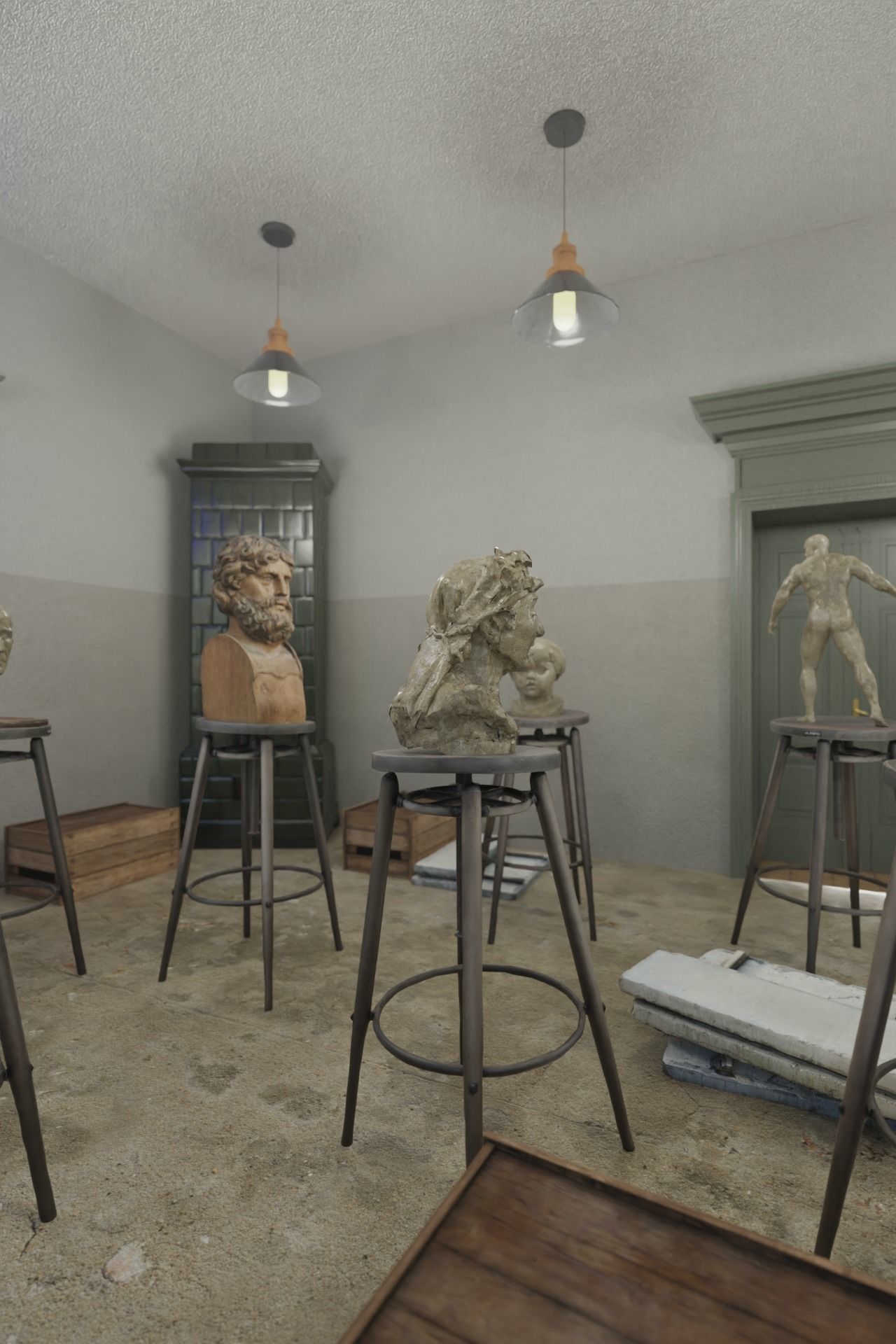 Academy of Fine Arts model  3D model_9