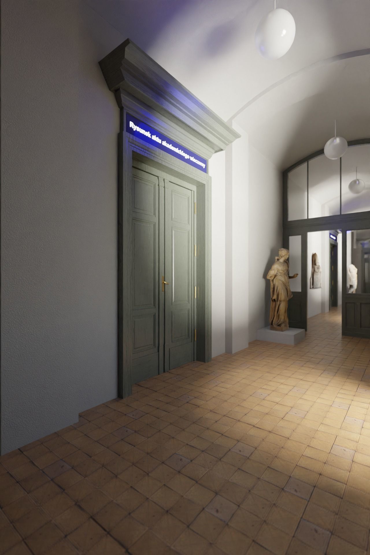 Academy of Fine Arts model  3D model_5