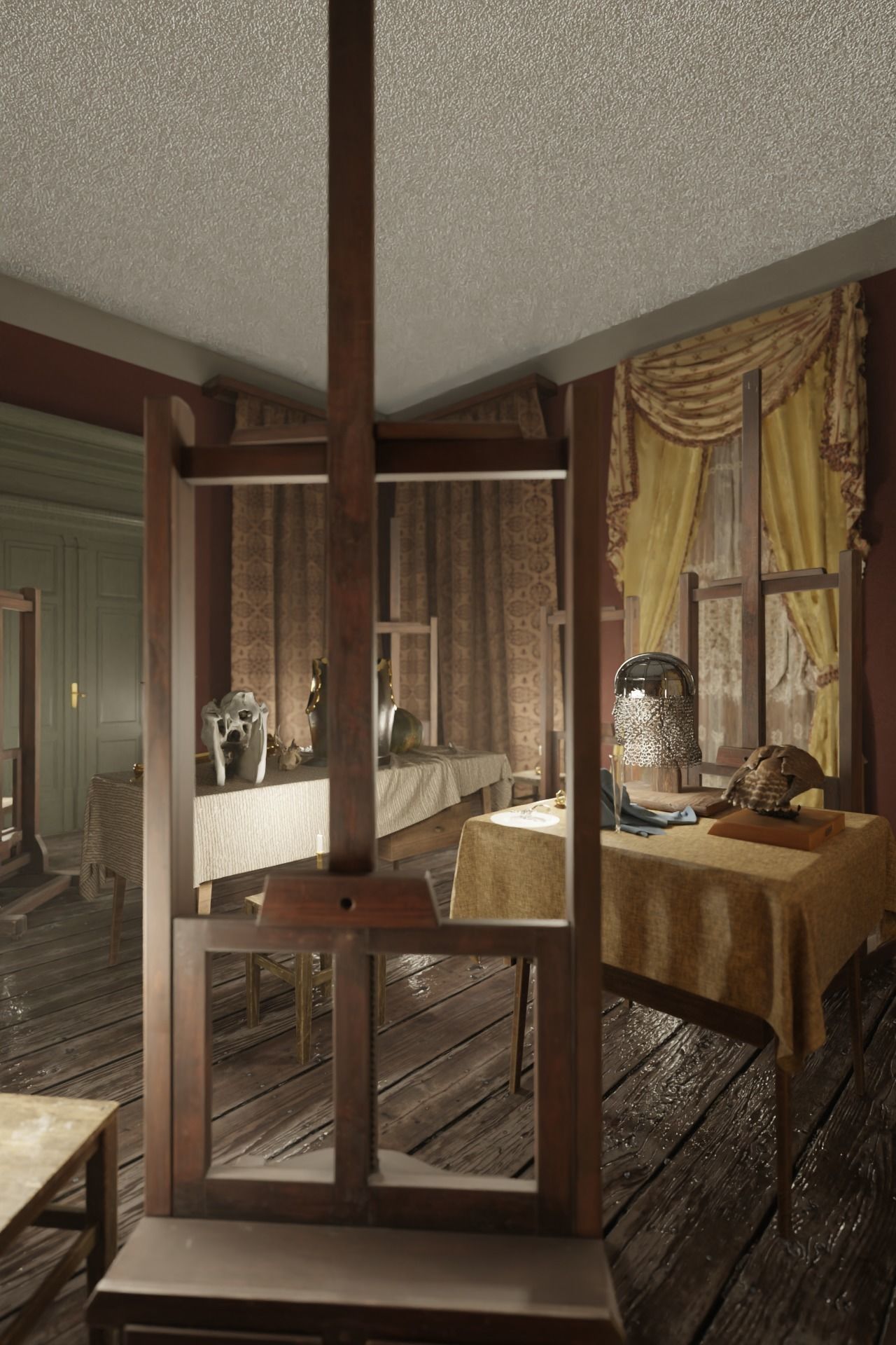 Academy of Fine Arts model  3D model_11