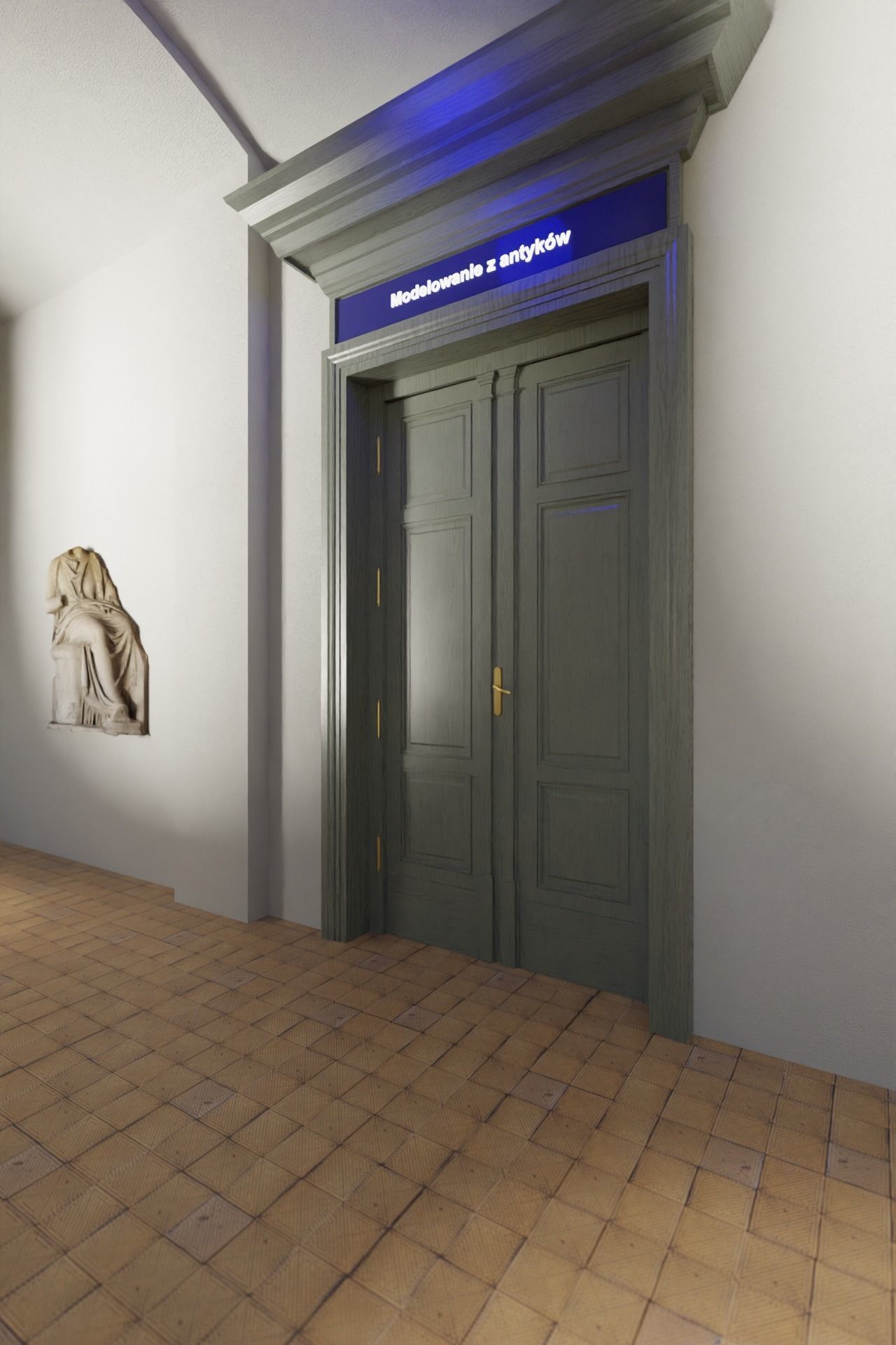 Academy of Fine Arts model  3D model_4