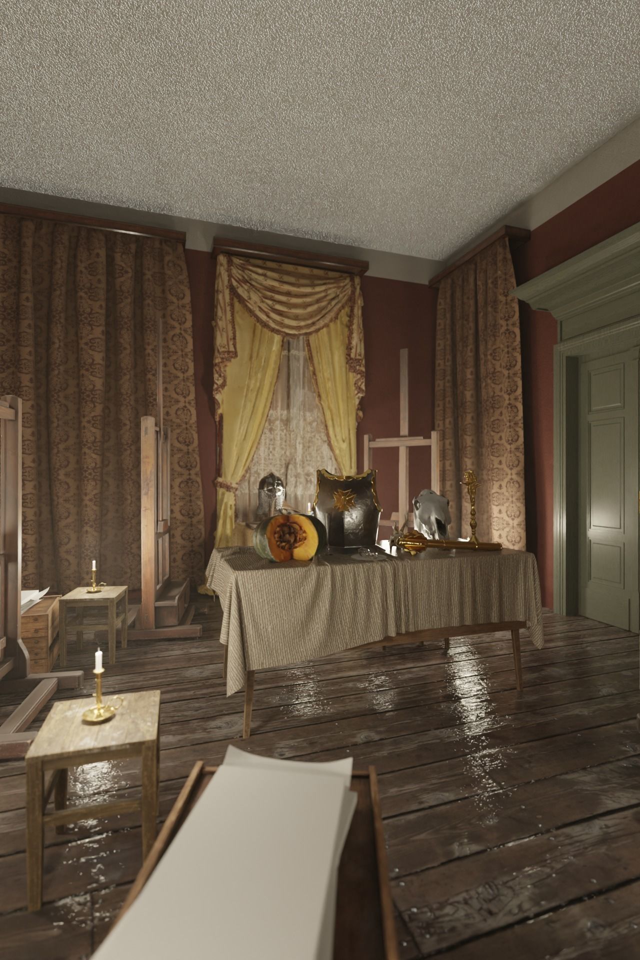 Academy of Fine Arts model  3D model_10