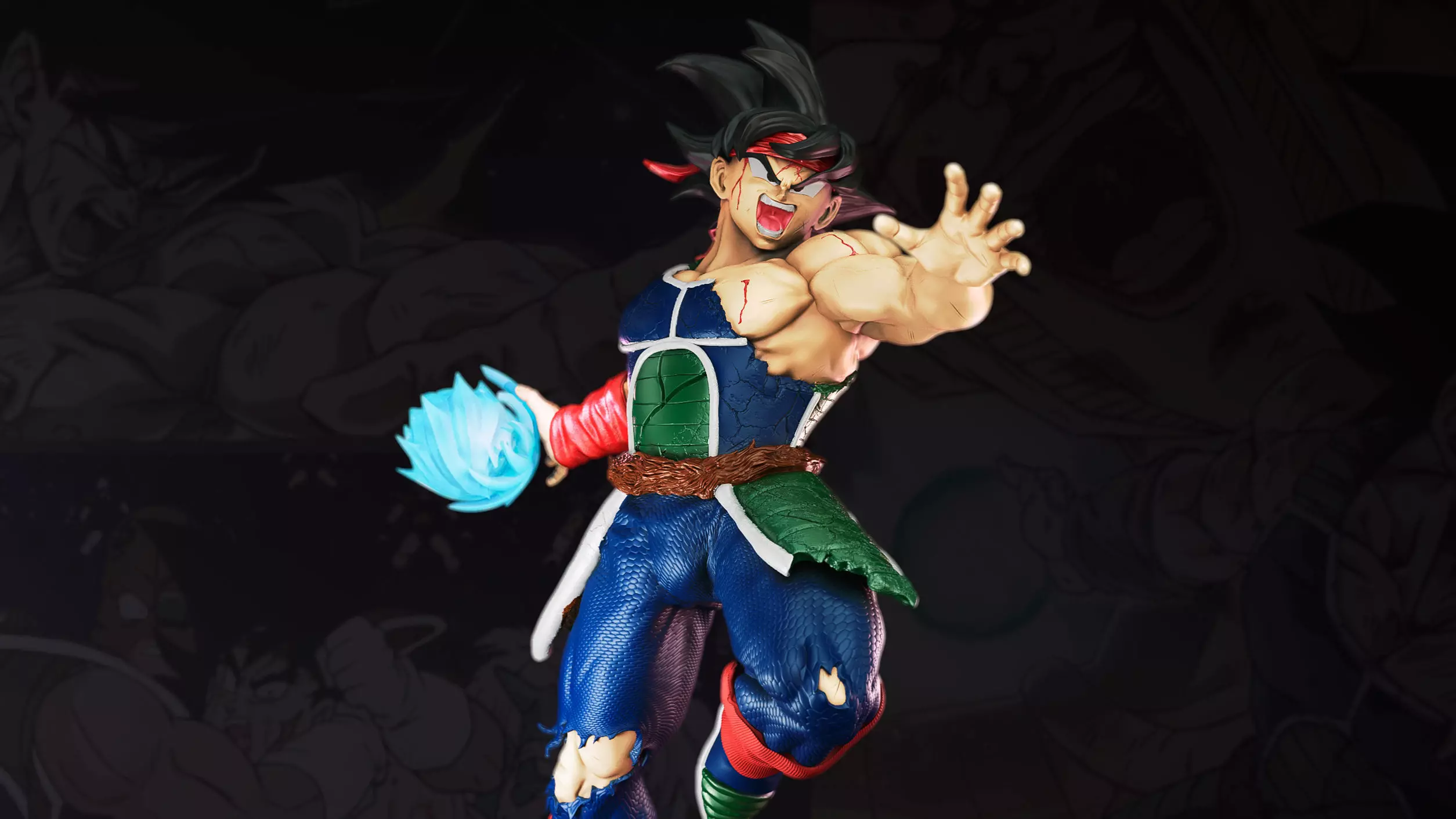 BARDOCK dbz 3D print model