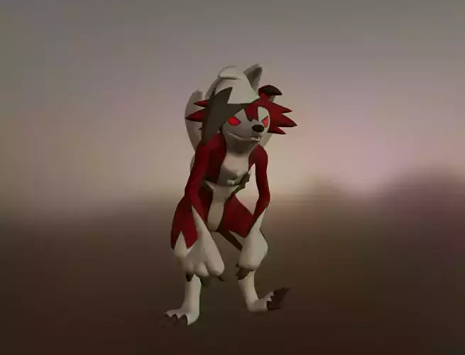 Lilly Lycanroc Midnight