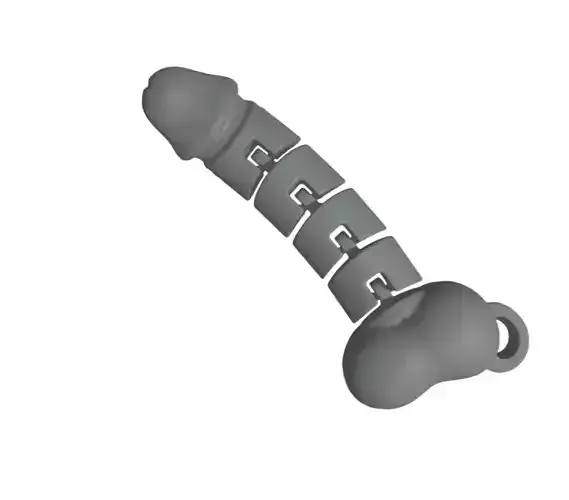 Dick - cock- keychain friendly flexy