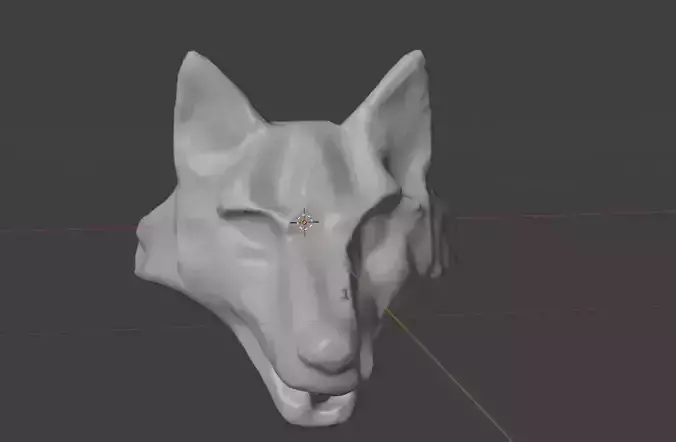 Wolf ring 3D print model
