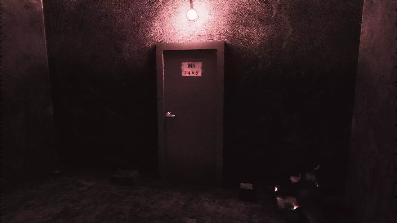 Realistic 3D Model of the Abandoned Post Apocalyptic Hall Place 3D model_0