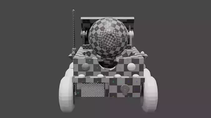 Rover From Planet 51 Untextured