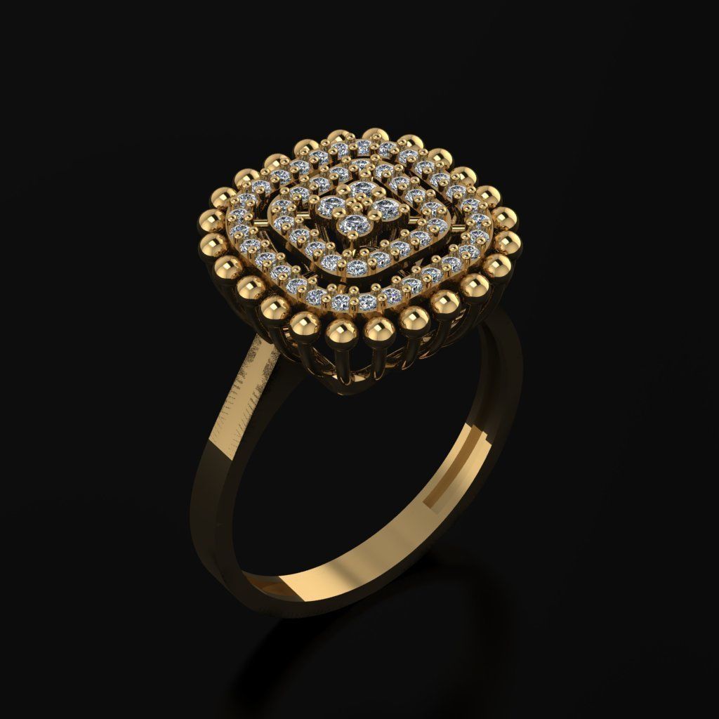 RING SIZE 18 NEW MODEL -GOLD PARK 3D print model_2