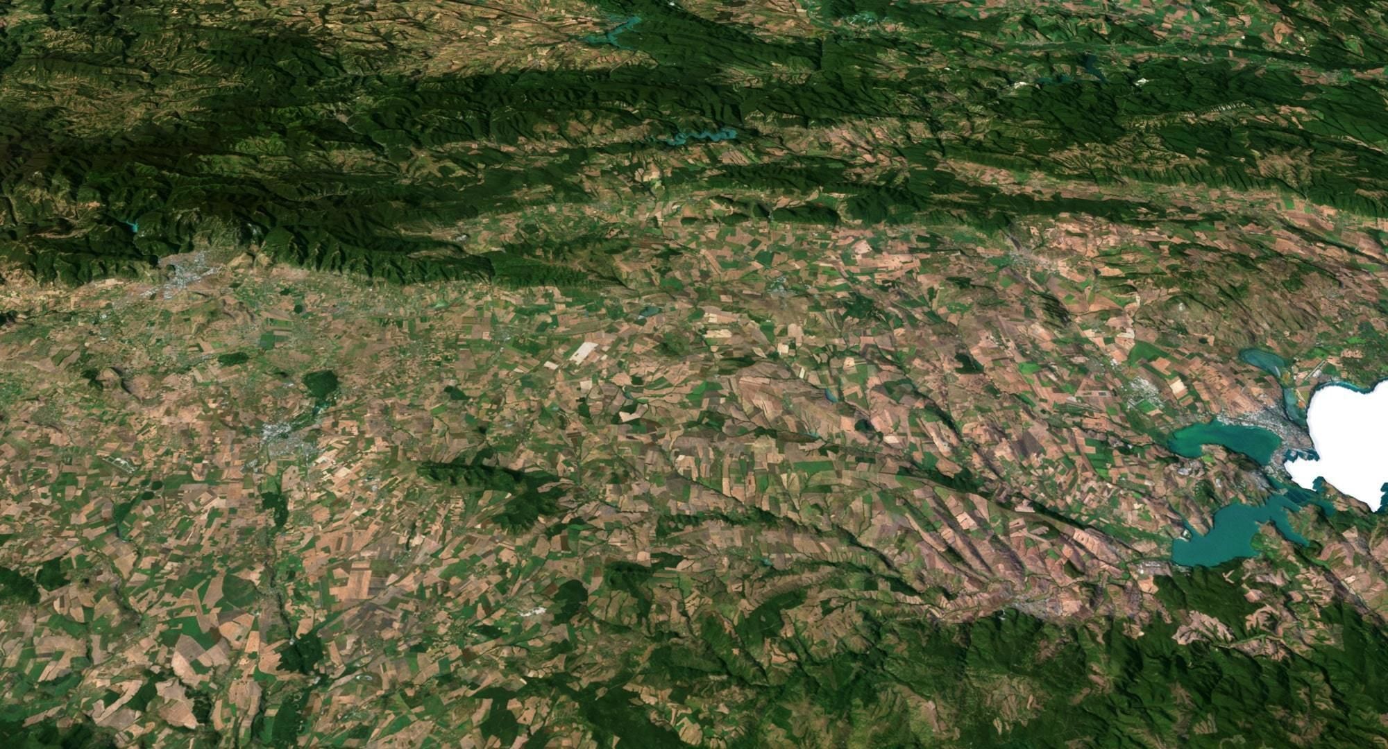 Bulgaria Terrain 3D Map 3D model_9
