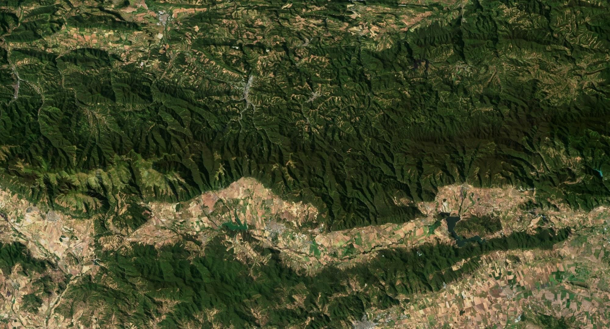 Bulgaria Terrain 3D Map 3D model_2