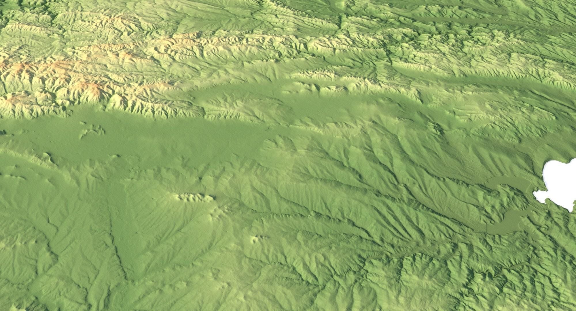 Bulgaria Terrain 3D Map 3D model_10
