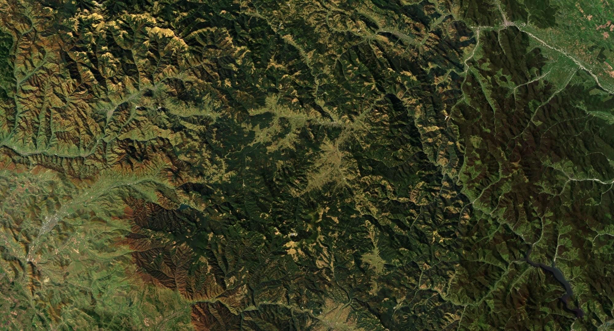 Romania Terrain 3D Map 3D model_4