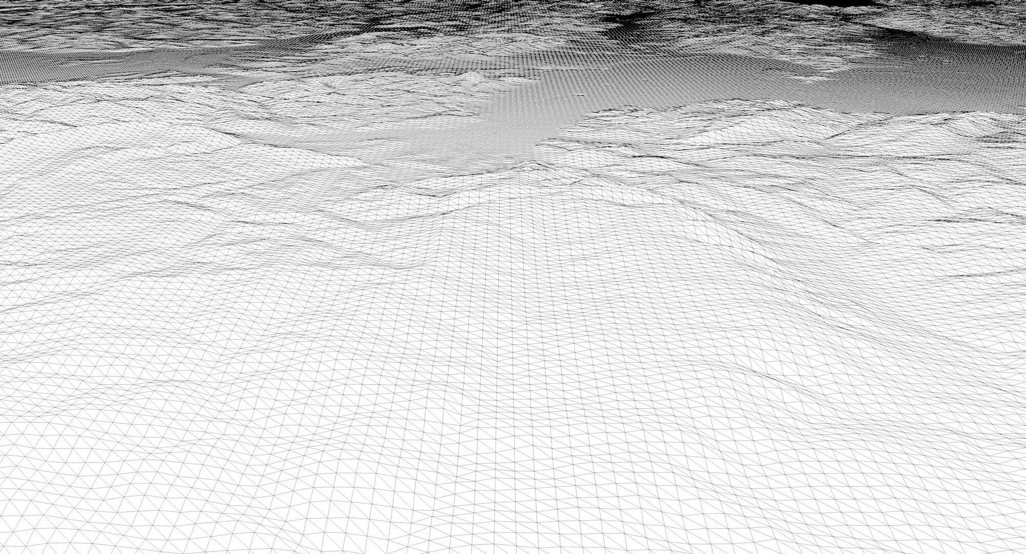 Romania Terrain 3D Map 3D model_13