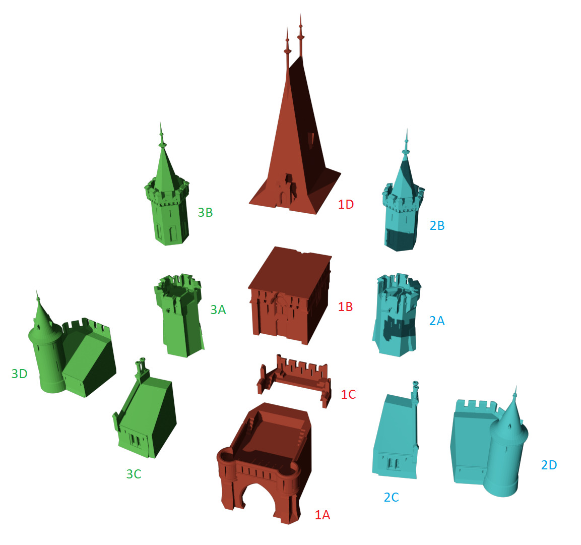 Czech Disney castle 3D print model_18
