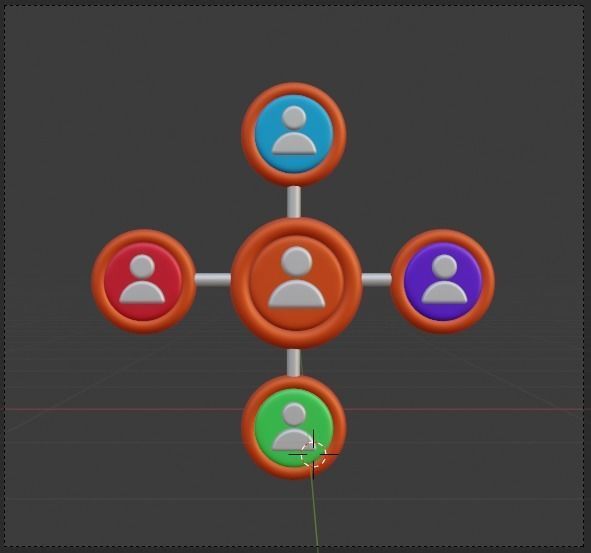 Marketing and Advertising 3d Illustration  Icon Pack 3D model_20