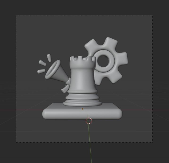 Marketing and Advertising 3d Illustration  Icon Pack 3D model_81