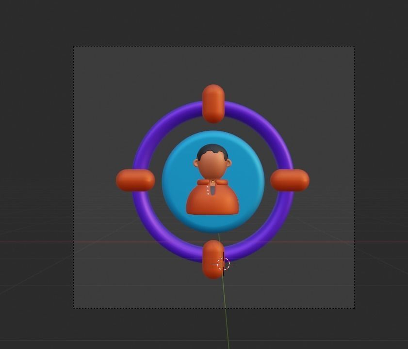 Marketing and Advertising 3d Illustration  Icon Pack 3D model_24