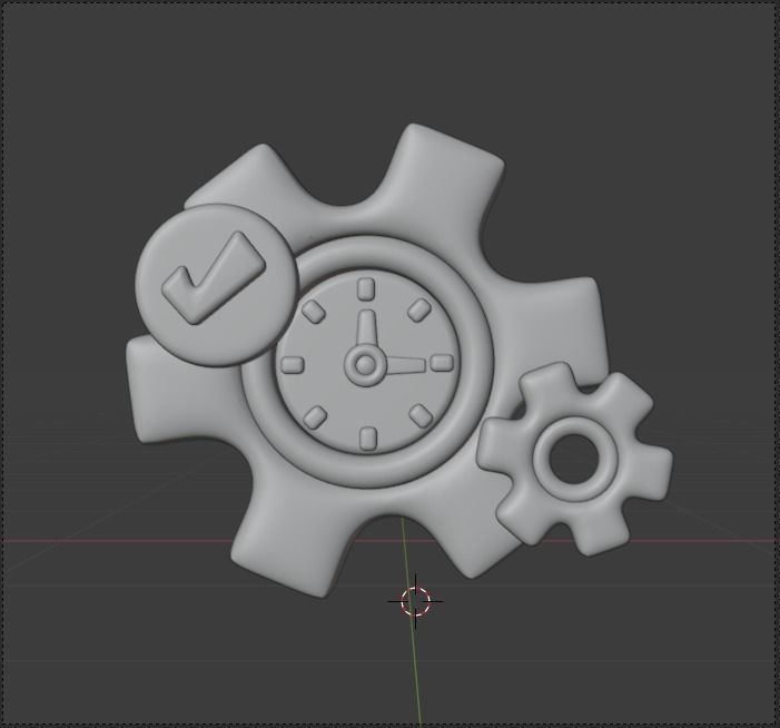 Marketing and Advertising 3d Illustration  Icon Pack 3D model_23