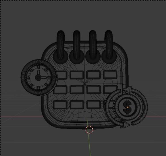 Marketing and Advertising 3d Illustration  Icon Pack 3D model_34