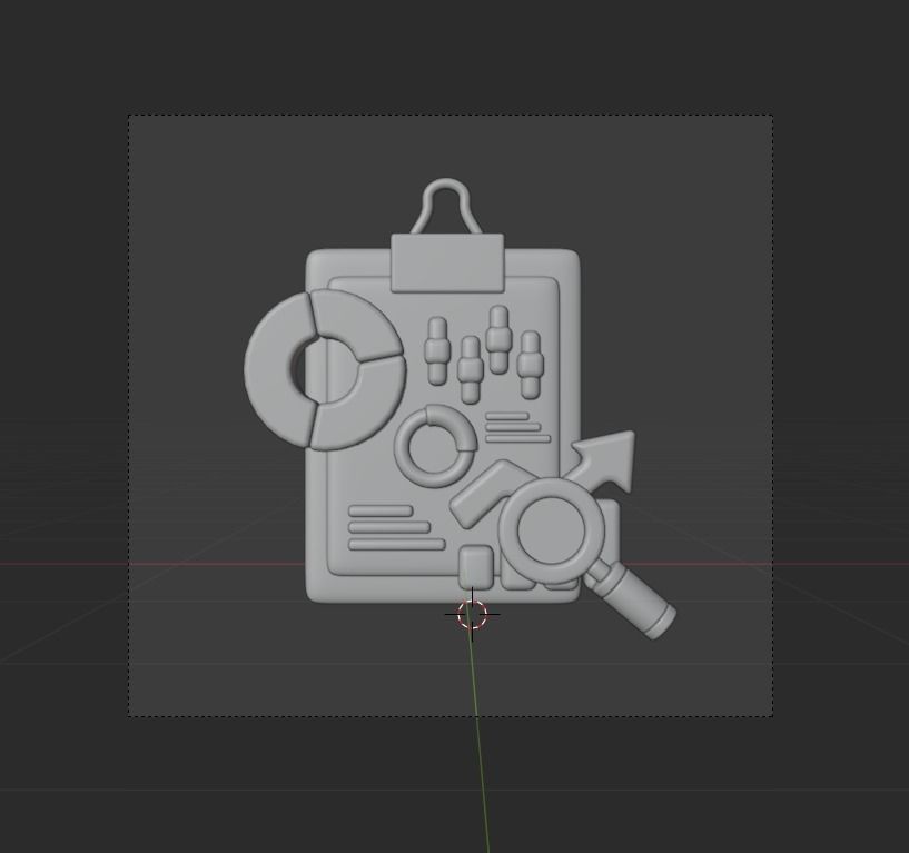 Marketing and Advertising 3d Illustration  Icon Pack 3D model_100