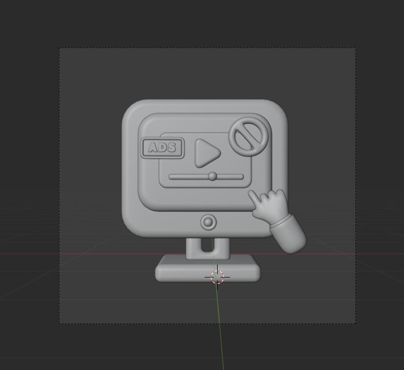 Marketing and Advertising 3d Illustration  Icon Pack 3D model_58