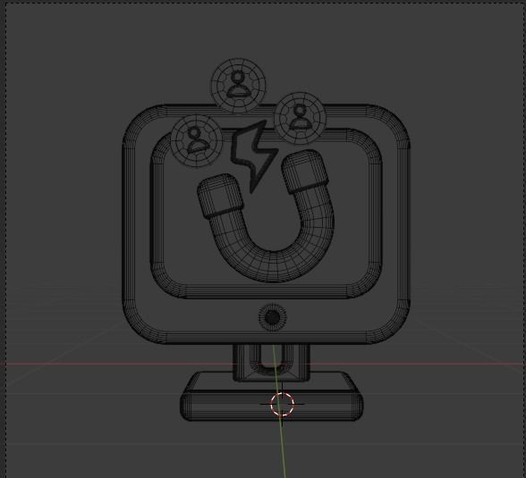 Marketing and Advertising 3d Illustration  Icon Pack 3D model_92