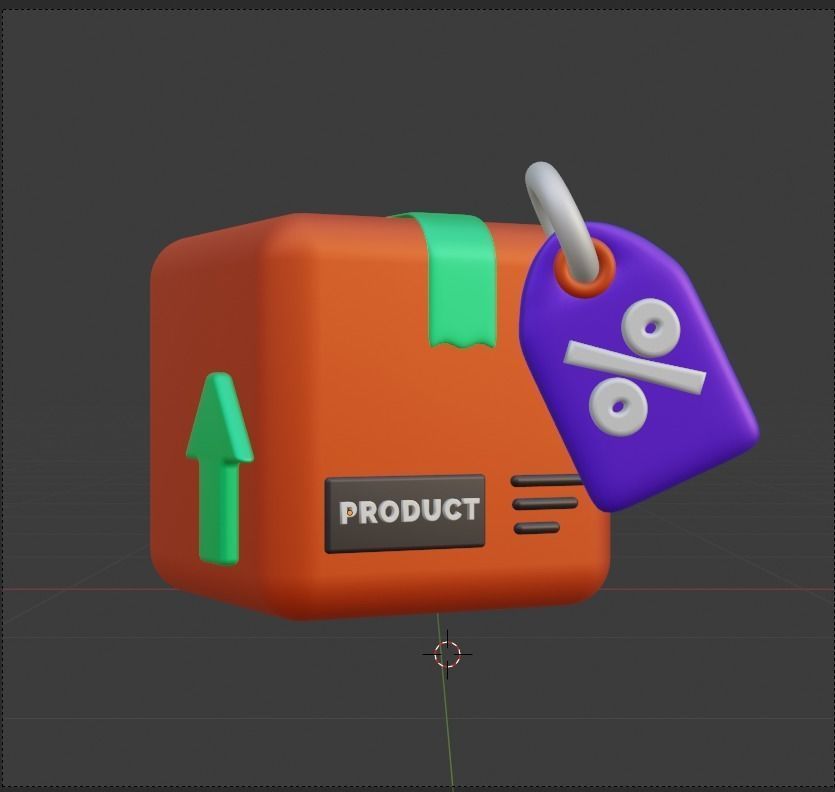 Marketing and Advertising 3d Illustration  Icon Pack 3D model_13