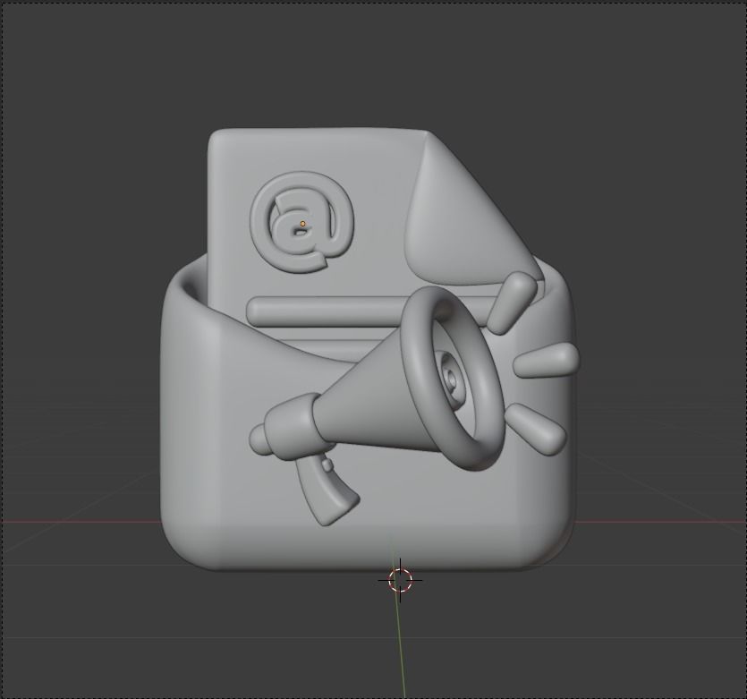 Marketing and Advertising 3d Illustration  Icon Pack 3D model_80