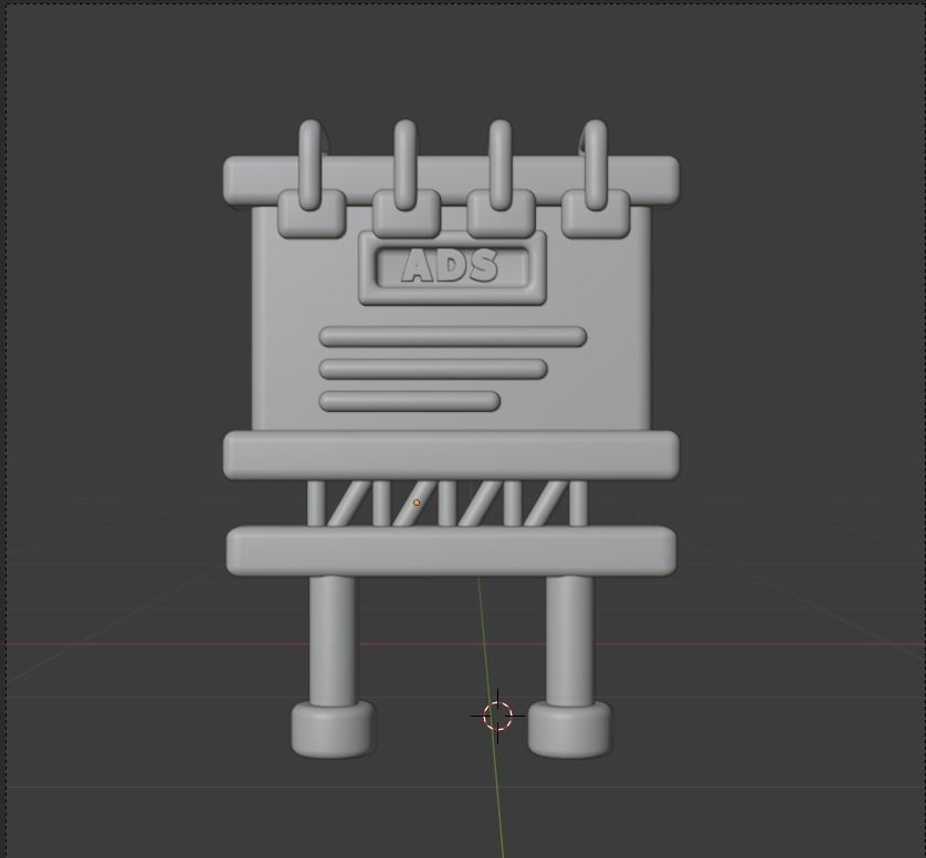 Marketing and Advertising 3d Illustration  Icon Pack 3D model_11