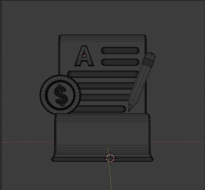 Marketing and Advertising 3d Illustration  Icon Pack 3D model_32