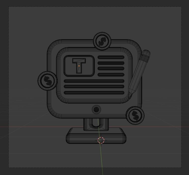 Marketing and Advertising 3d Illustration  Icon Pack 3D model_98