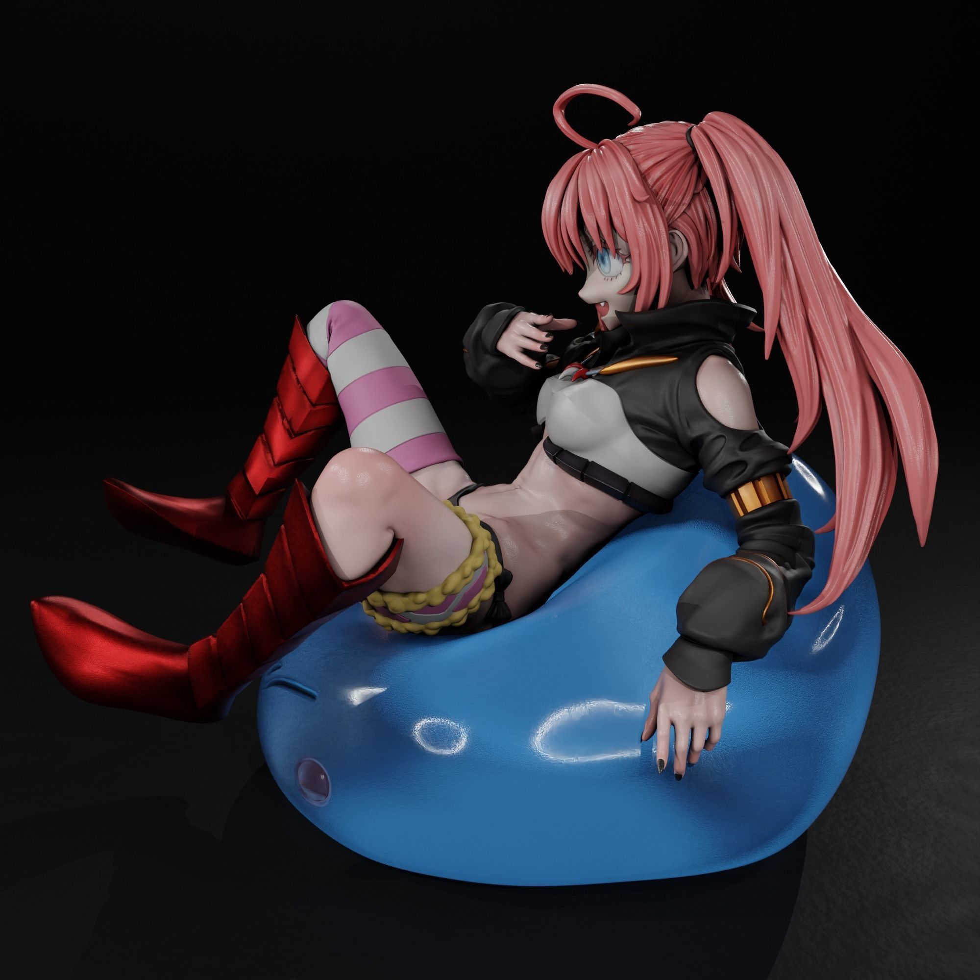 Milim Nava - Tensei Shirata Slime Datta Ken 3D print model_8