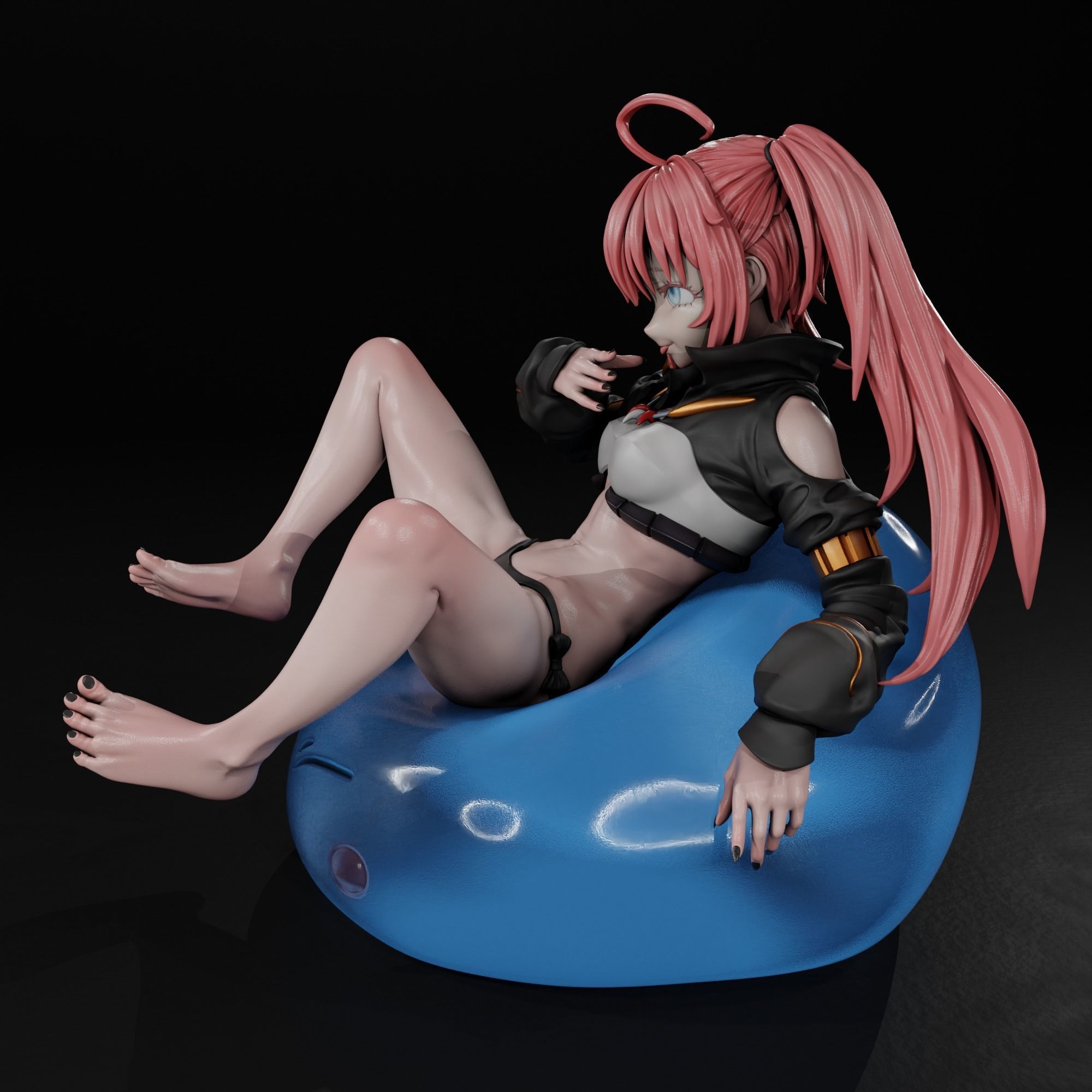 Milim Nava - Tensei Shirata Slime Datta Ken 3D print model_11