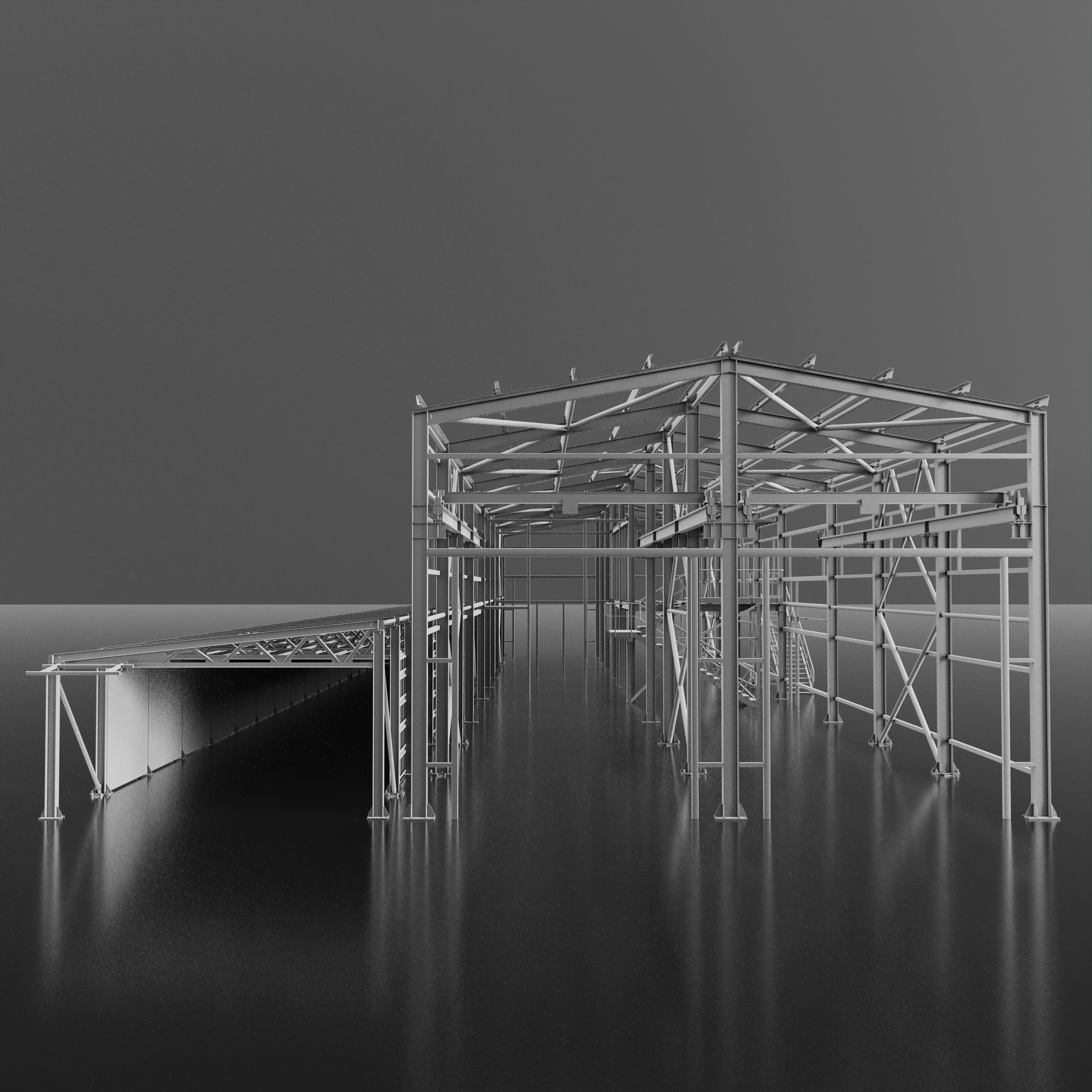 Industrial Metal 3D model_8