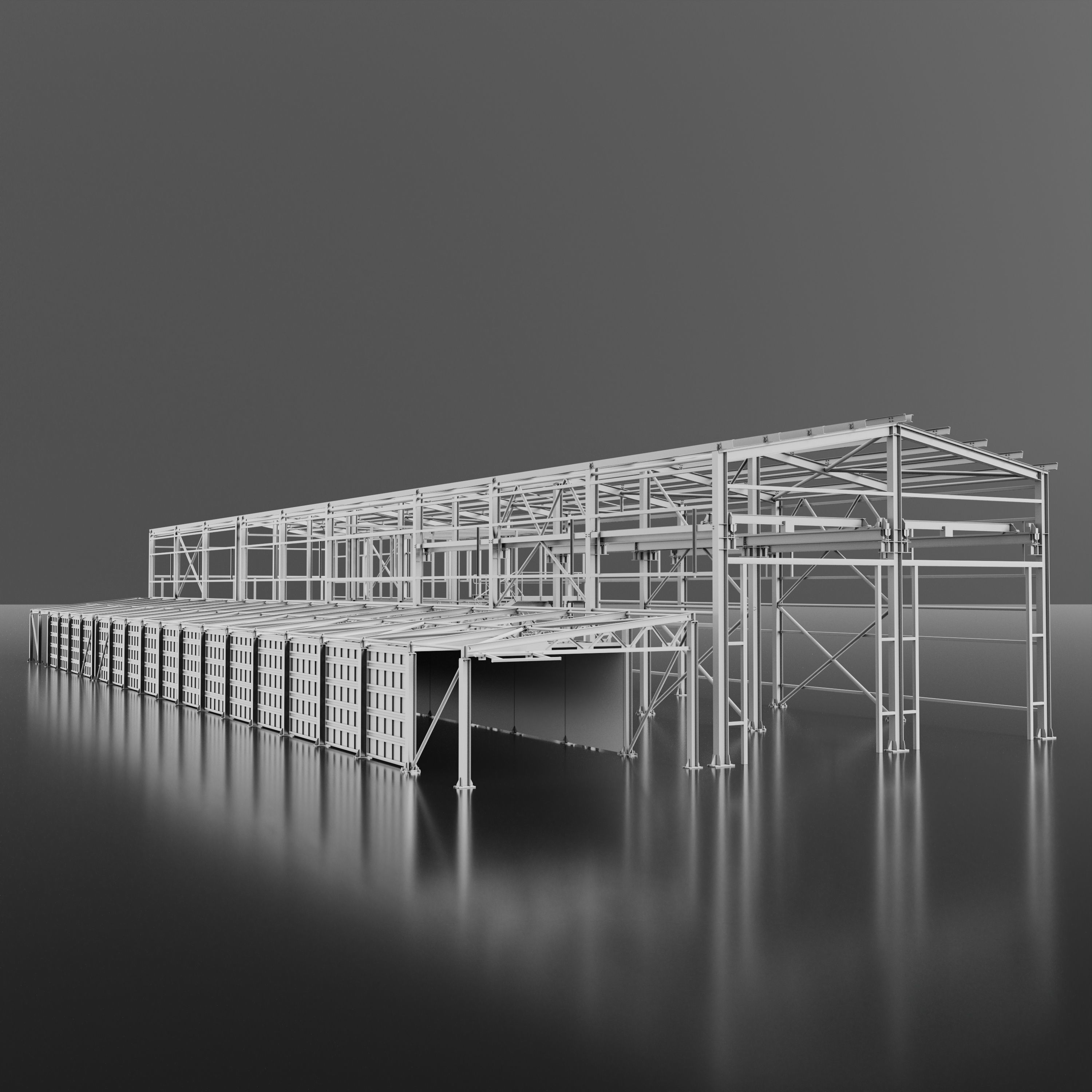 Industrial Metal 3D model_6