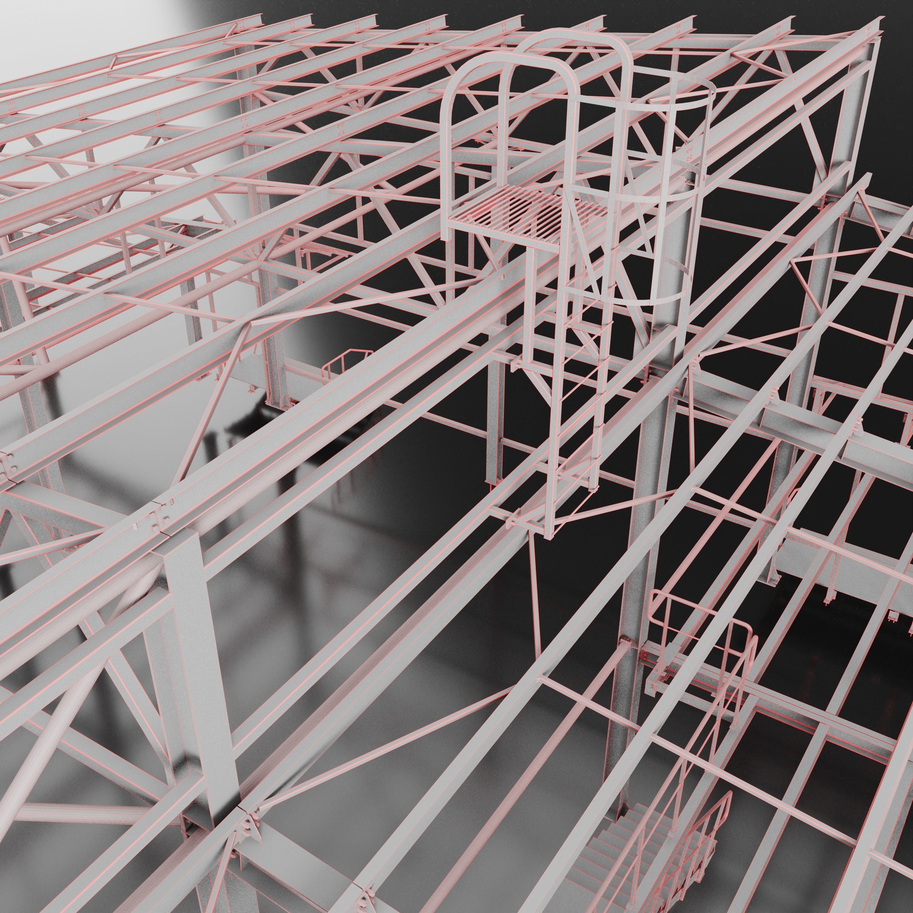 Industrial Metal 3D model_14