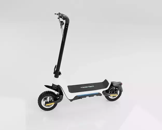Electric Scooter - Cart type  e-bike 3D model