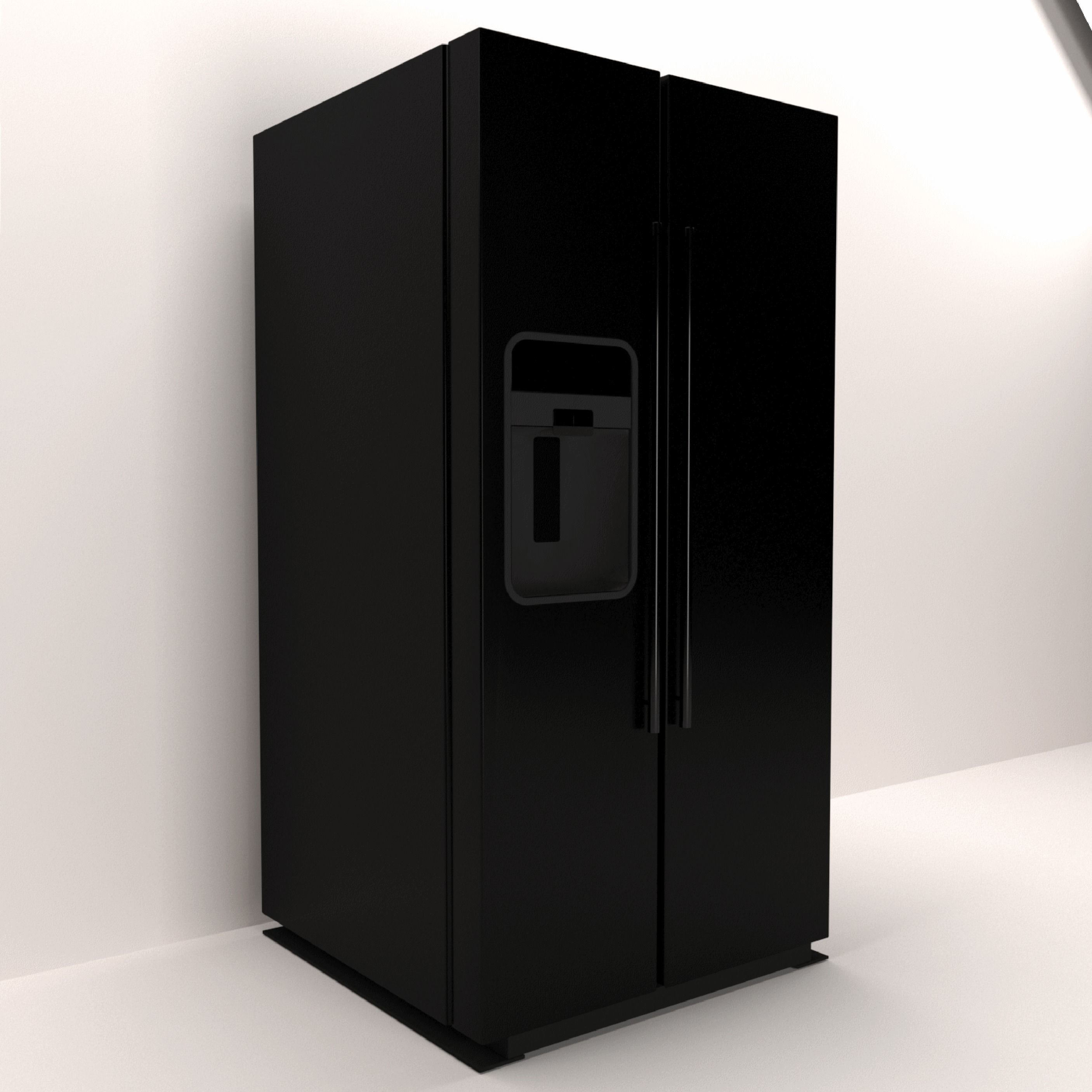 Refrigerator  3D print model_1