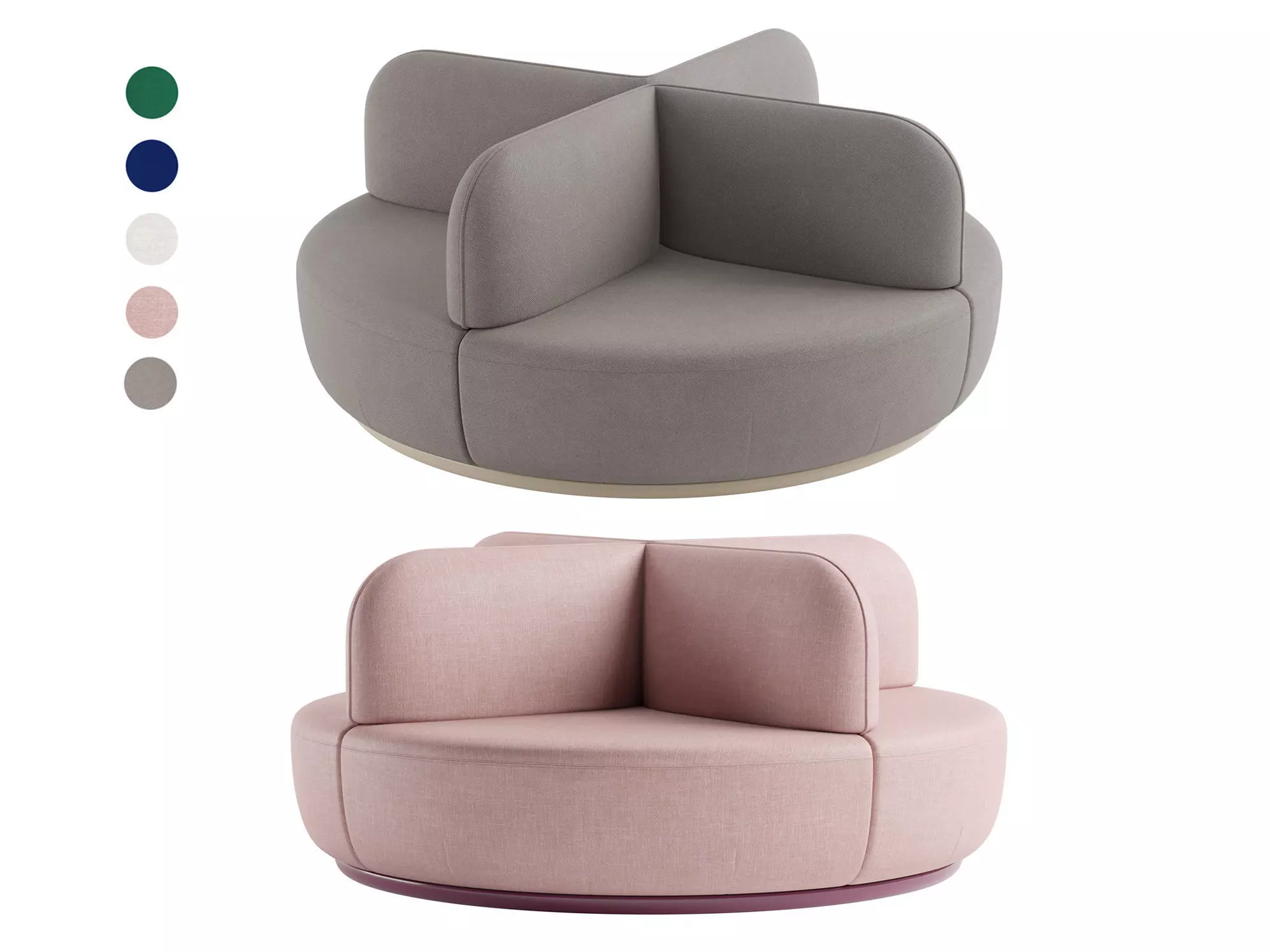 La Isla Sofa 314-10-TTH by Sancal 3D model