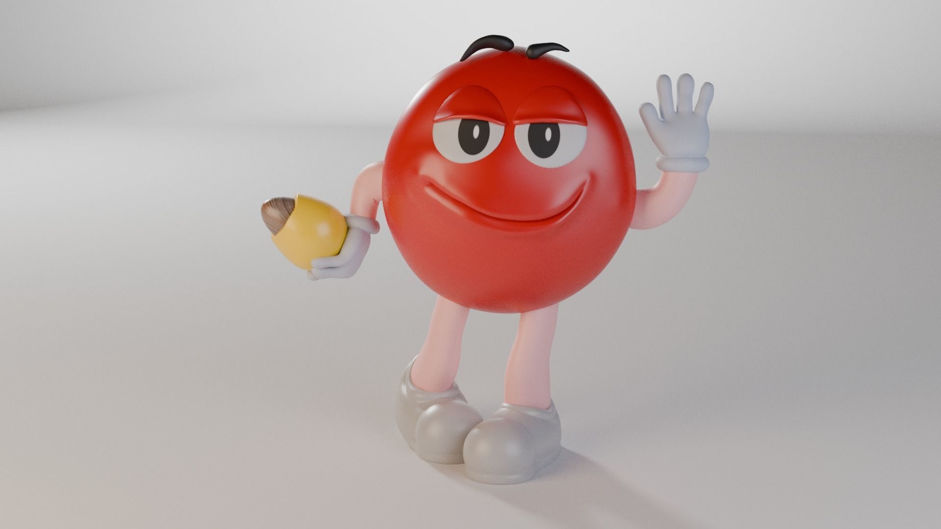 MeM MM s Character Low-poly 3D model_6