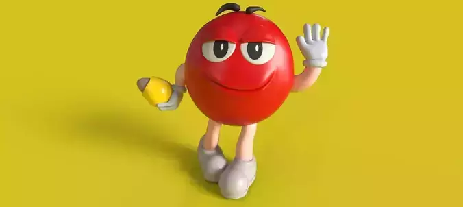 MeM MM s Character Low-poly 3D model