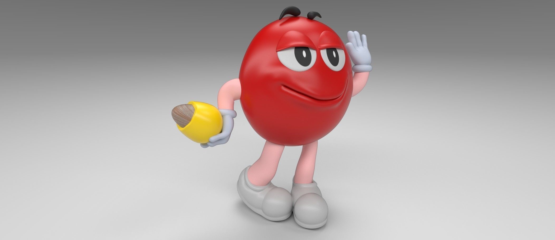 MeM MM s Character Low-poly 3D model_10