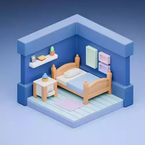 Minimalistic Bedroom 