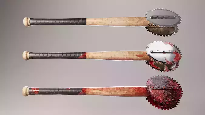 Saw Baseball Bat Weapon COLLECTION