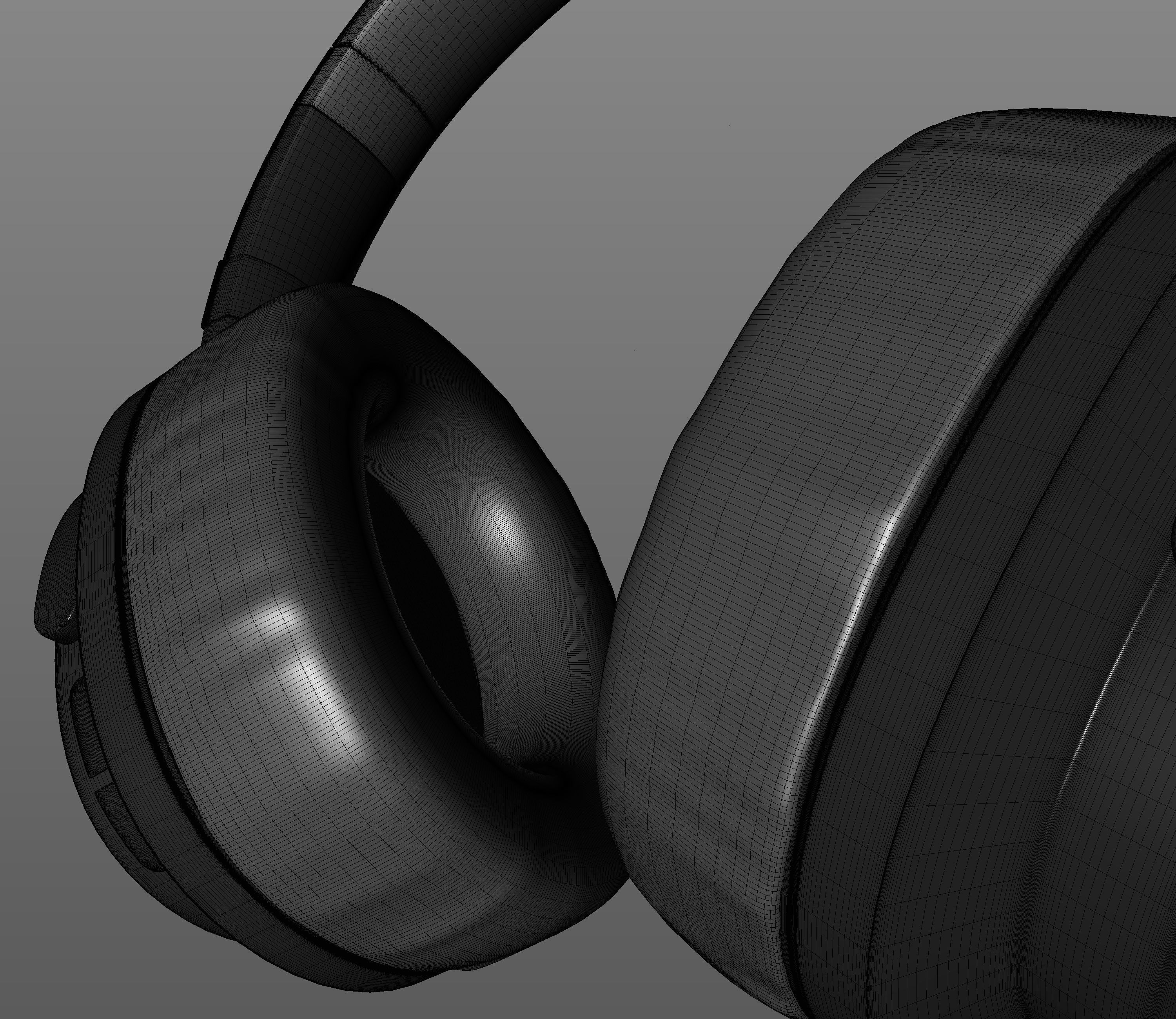 Bluetooth Wireless Headphones 3D model_9