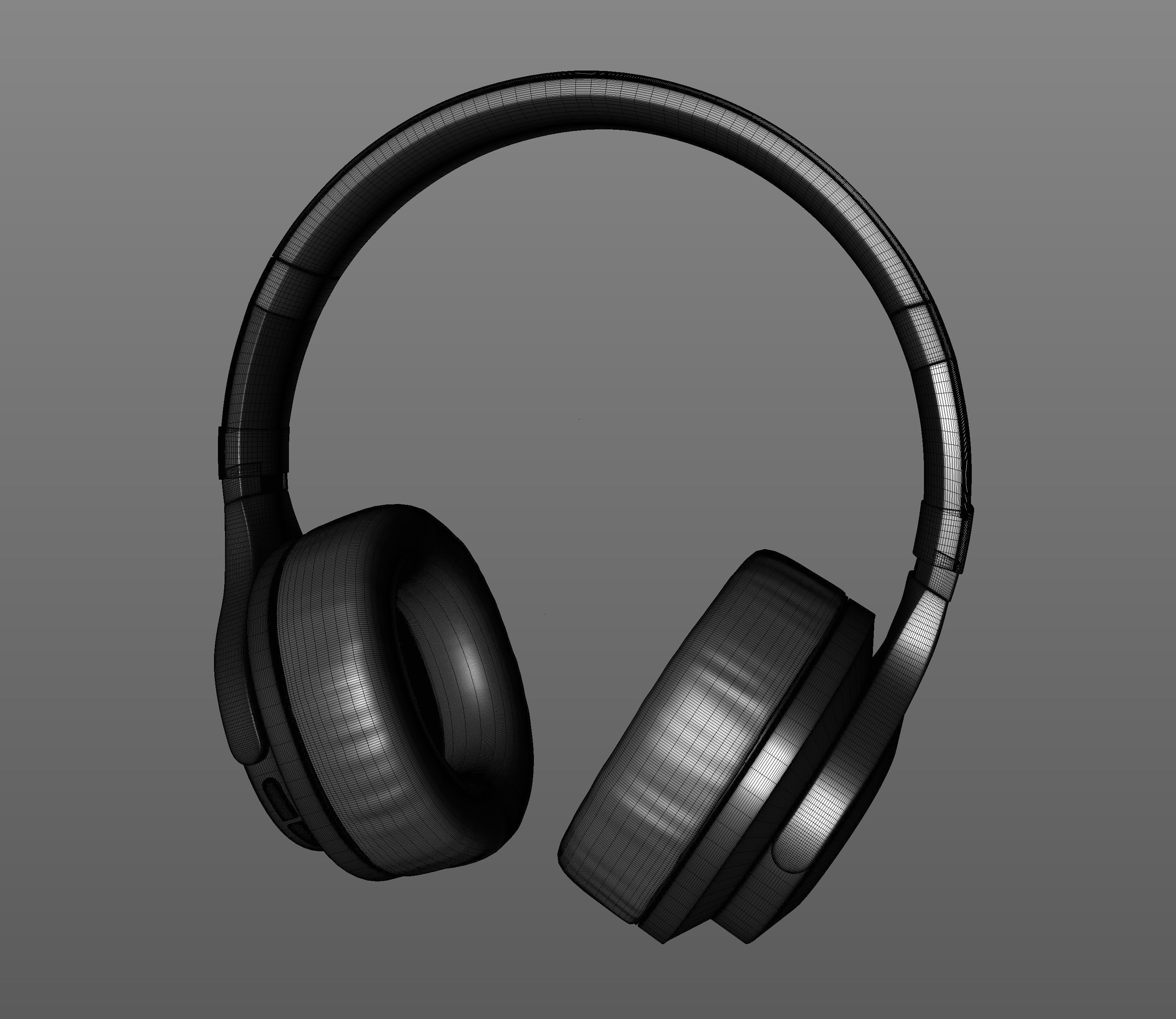 Bluetooth Wireless Headphones 3D model_8