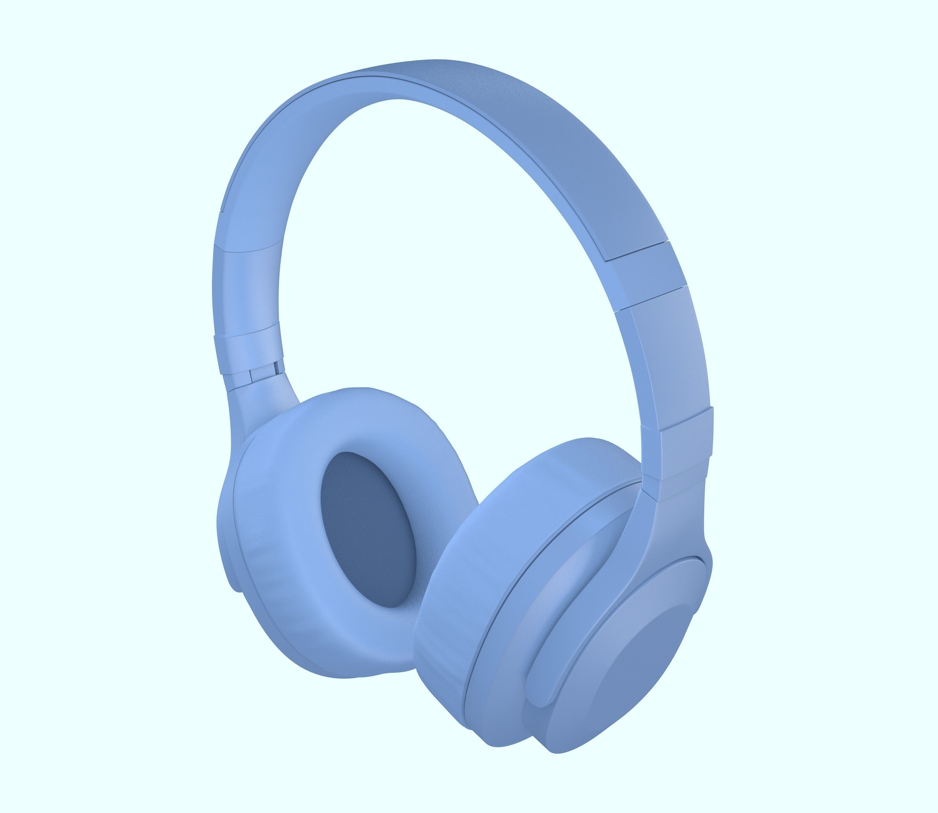 Bluetooth Wireless Headphones 3D model_6