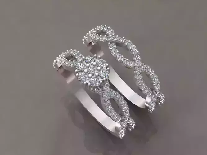 10 flower ring and back ring