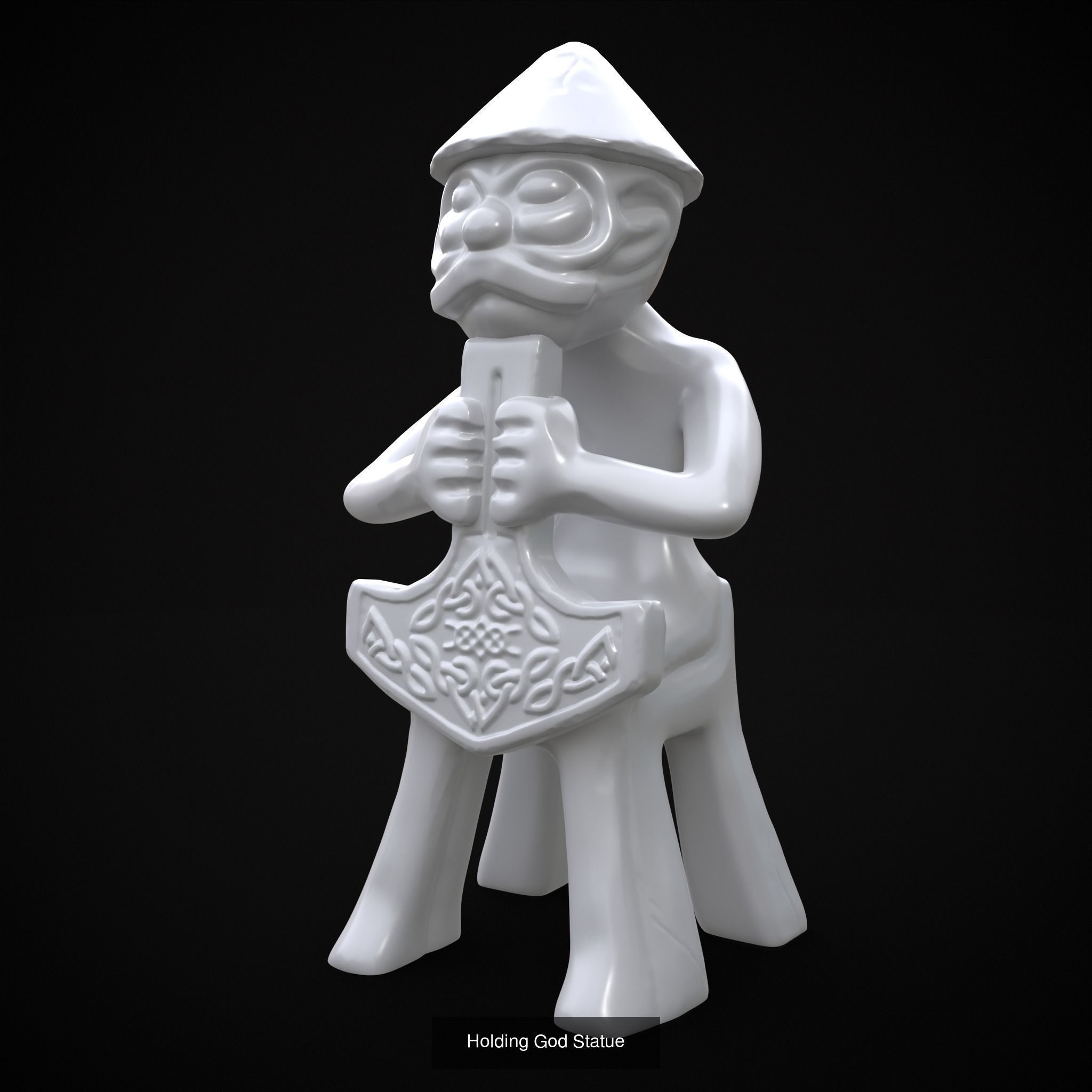 Three God Statues Collection _5