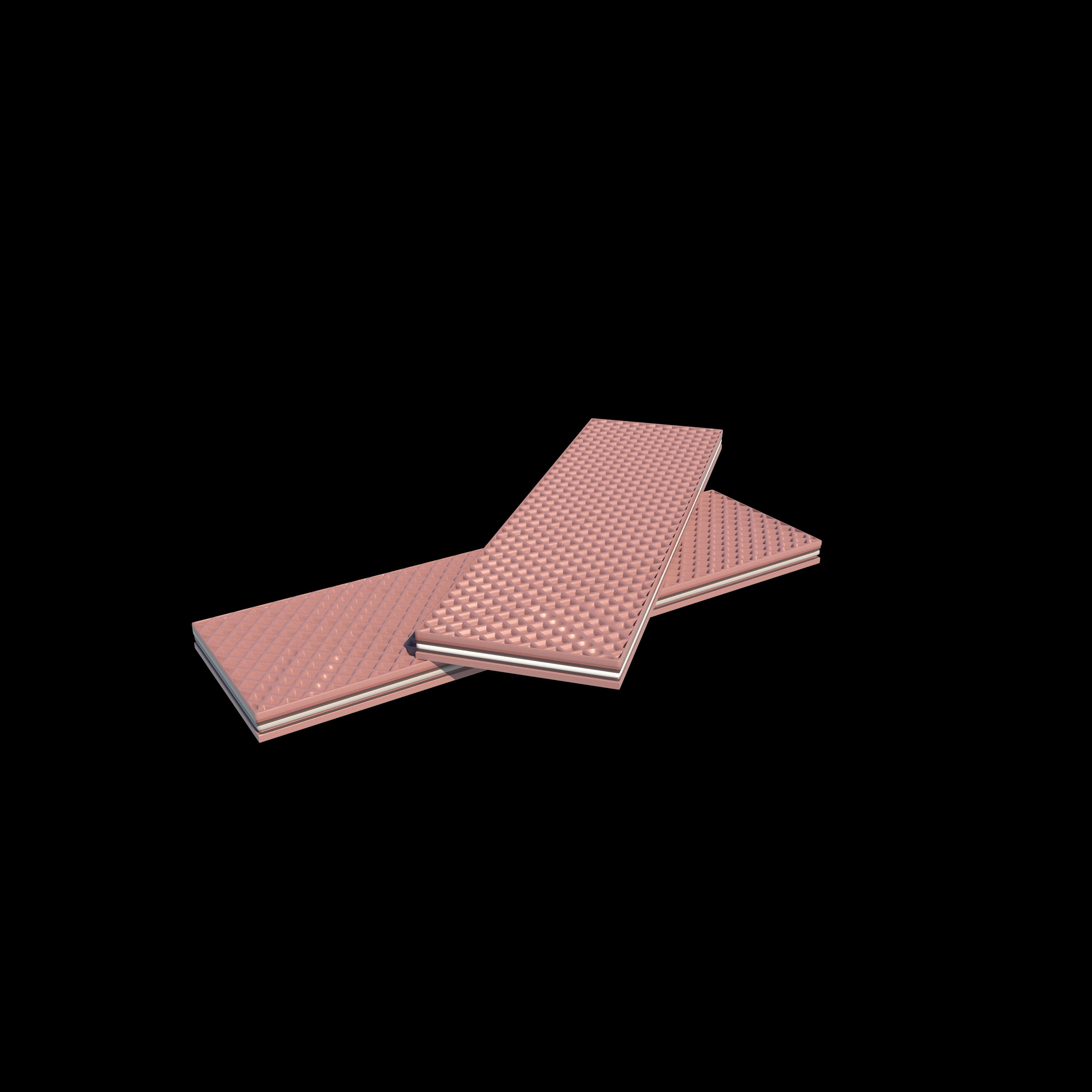 Chocolate Wafer 3D model_5